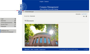 Startseite Campus Management