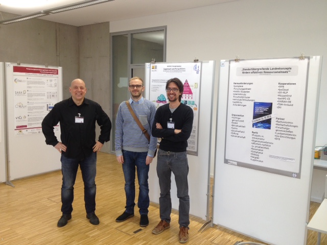 HPC-Team auf dem 3. bwHPC-Symposium in Heidelberg