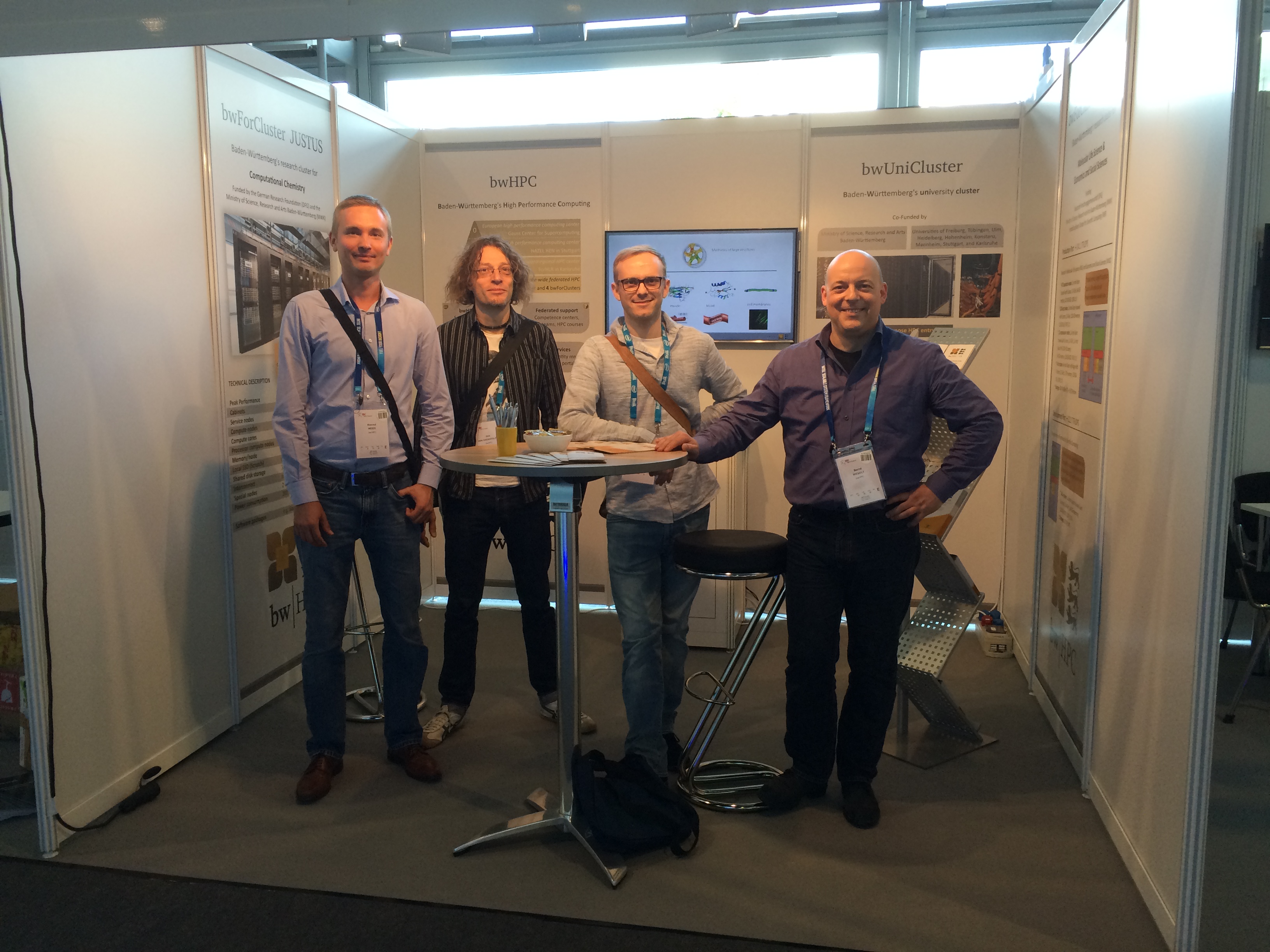 HPC team at ISC Frankfurt